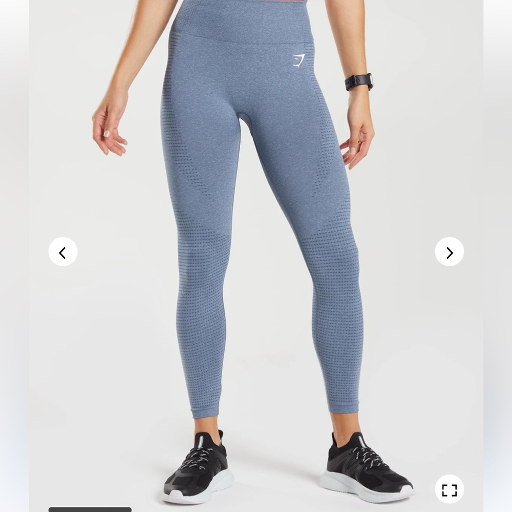 GymShark Vital Seamless 2.0 Leggings Light Blue